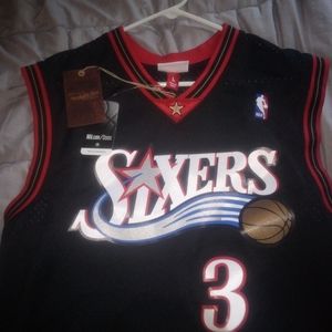ALLEN IVERSON PHILADELPHIA SIXERS Jersey  NBA